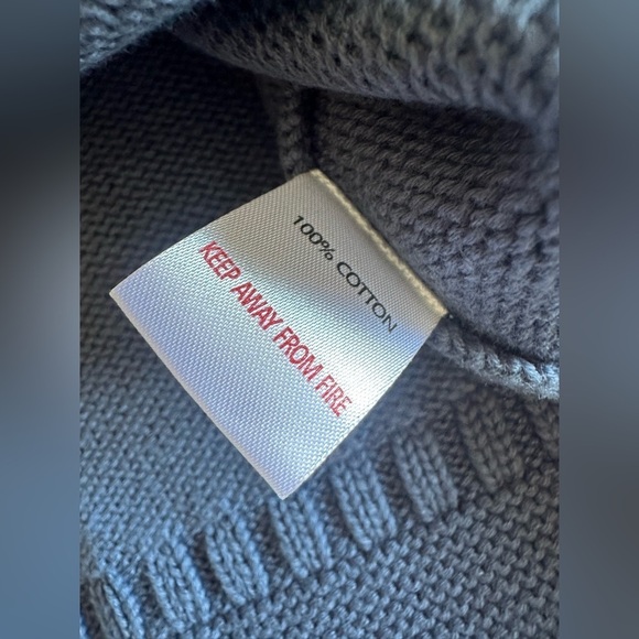 New without tags Jam Industries CROPPED GUERNSEY Sweater size small - Picture 4 of 6